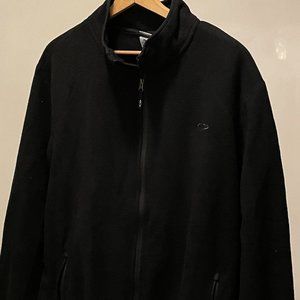 Men's XXL Champion Black Full Zip Fleece